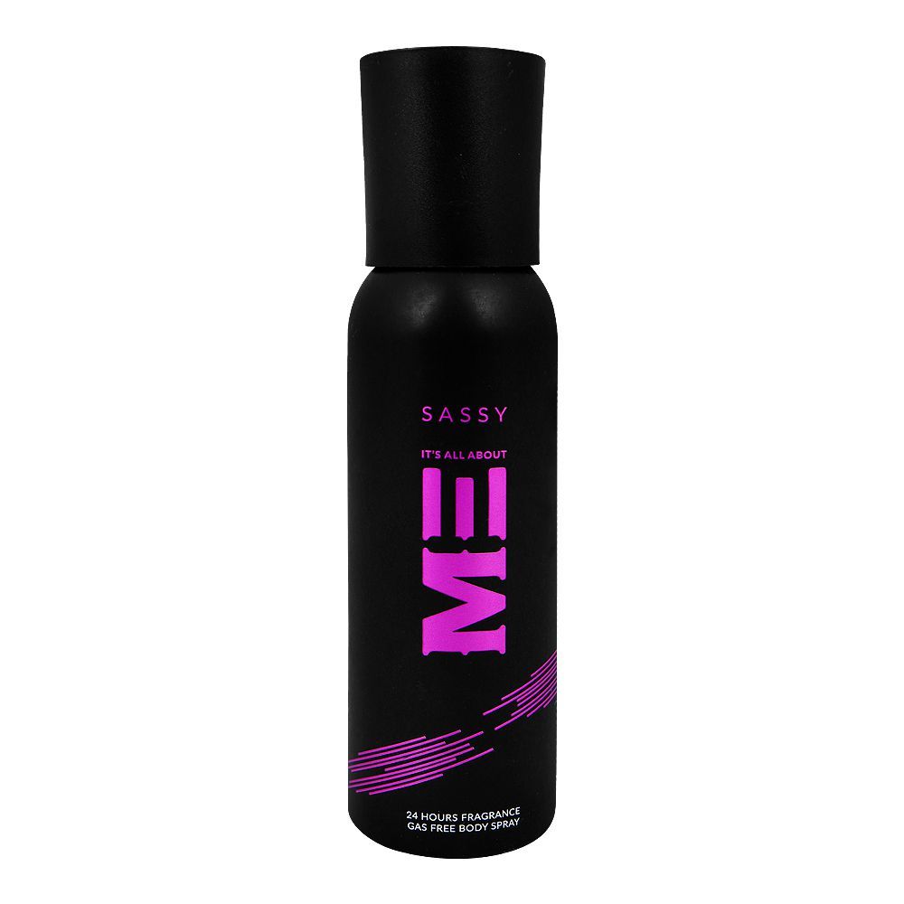 Me Sassy Gas Free Body Spray, 24 Hours Lasting, For Men, 120ml - Main Image