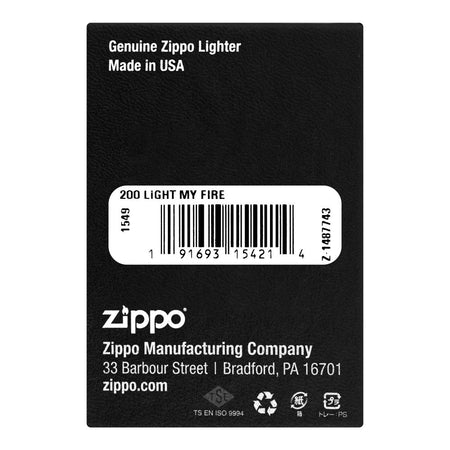 Zippo Lighter, Light My Fire, 200 - Image 3