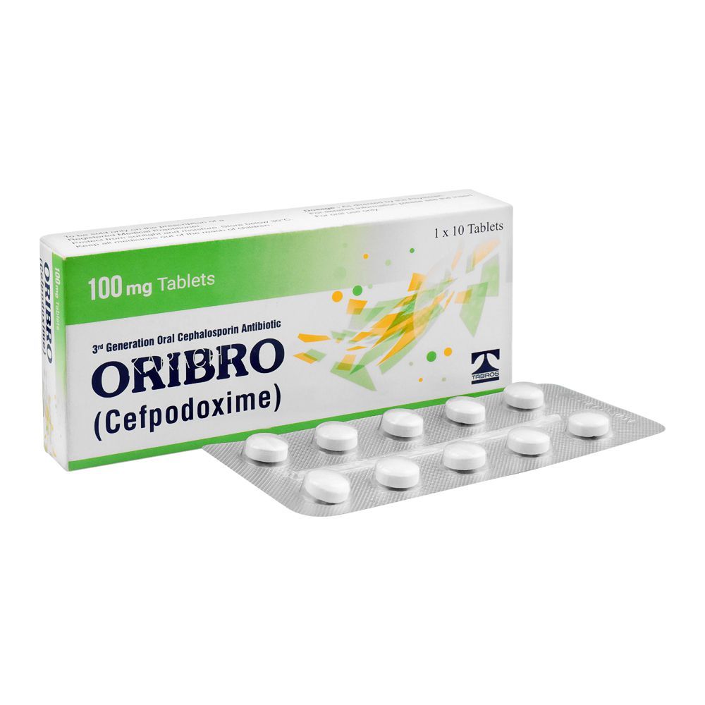 Tabros Pharma Oribro Tablet, 100mg, 10-Pack - Main Image