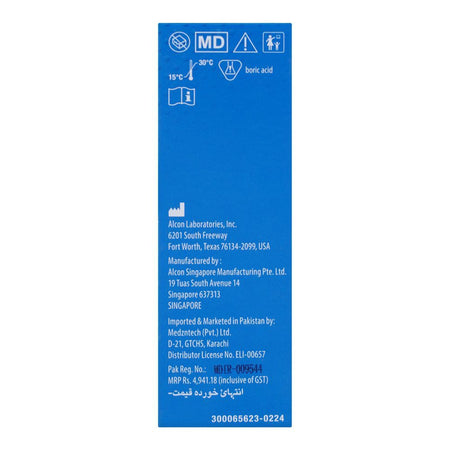 Alcon Laboratories Systane Ultra Lubricant Eye Drops, For Dry Eyes, 10ml - Image 3