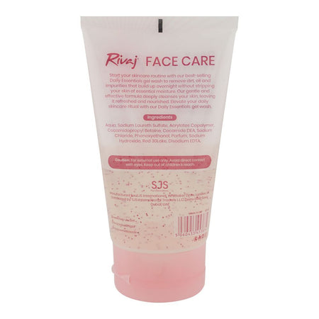 Rivaj Face Care Daily Essentials Refreshing Gel Face Wash, For Normal Skin, 100ml - Image 2