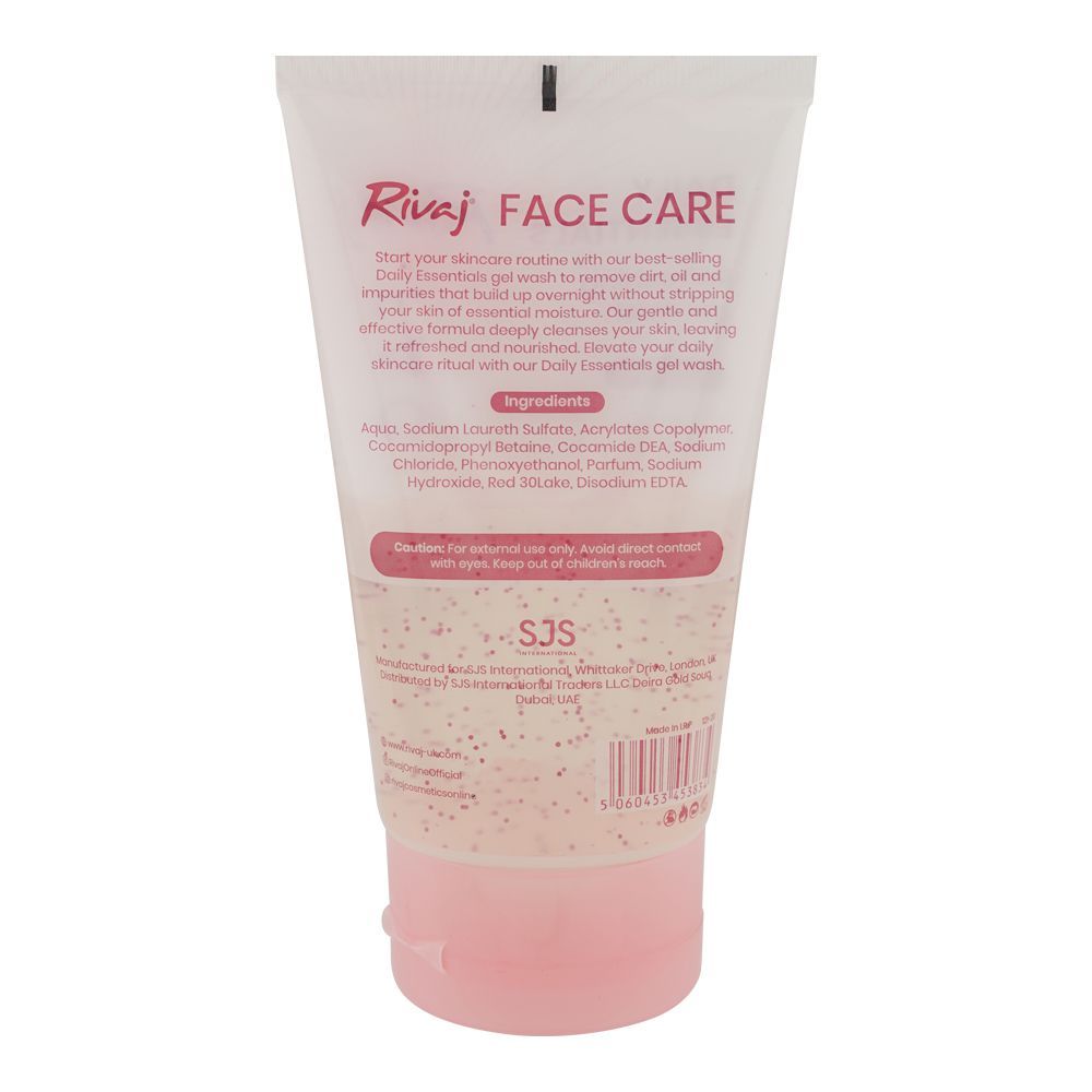 Rivaj Face Care Daily Essentials Refreshing Gel Face Wash, For Normal Skin, 100ml - Image 2