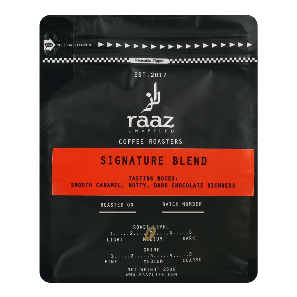 Raaz Coffee Roasters Signature Blend, 250g - Main Image