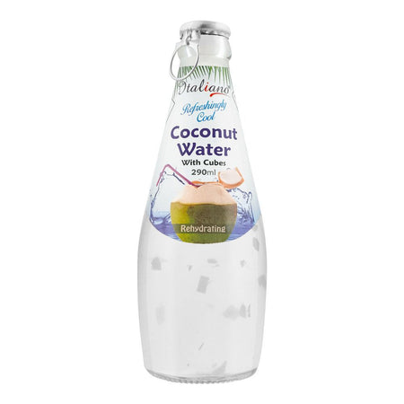 Italiano Rehydrating Coconut Water With Cubes, 290ml - Main Image