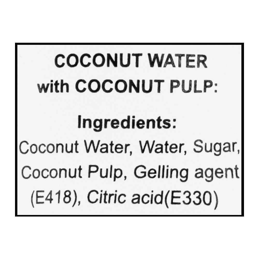 Italiano Rehydrating Coconut Water With Cubes, 290ml - Image 4