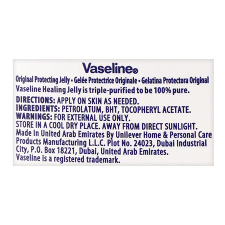 Vaseline Original Protecting Petroleum Jelly, Dermatologist Tested, Skin Protectant, 450ml - Image 4