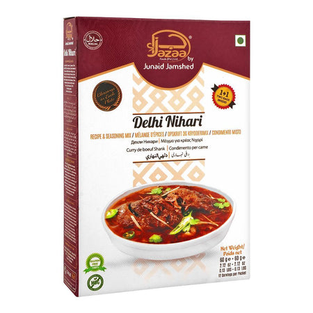 Jazaa Delhi Nihari Masala, 1+1 Two Packs Inside, 120g - Main Image