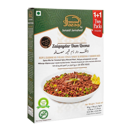 Jazaa Zaiqaydar Dum Qeema Masala, 1+1 Two Packs Inside, 120g - Main Image