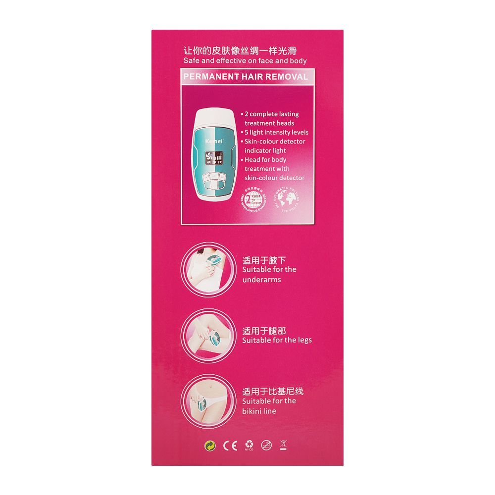 Kemei Permanent IPL Hair Removal Device, KM-6813 - Image 4