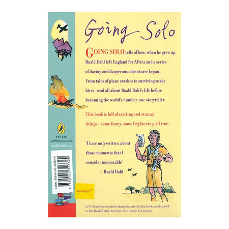 Roald Dahl Going Solo Book - Image 2