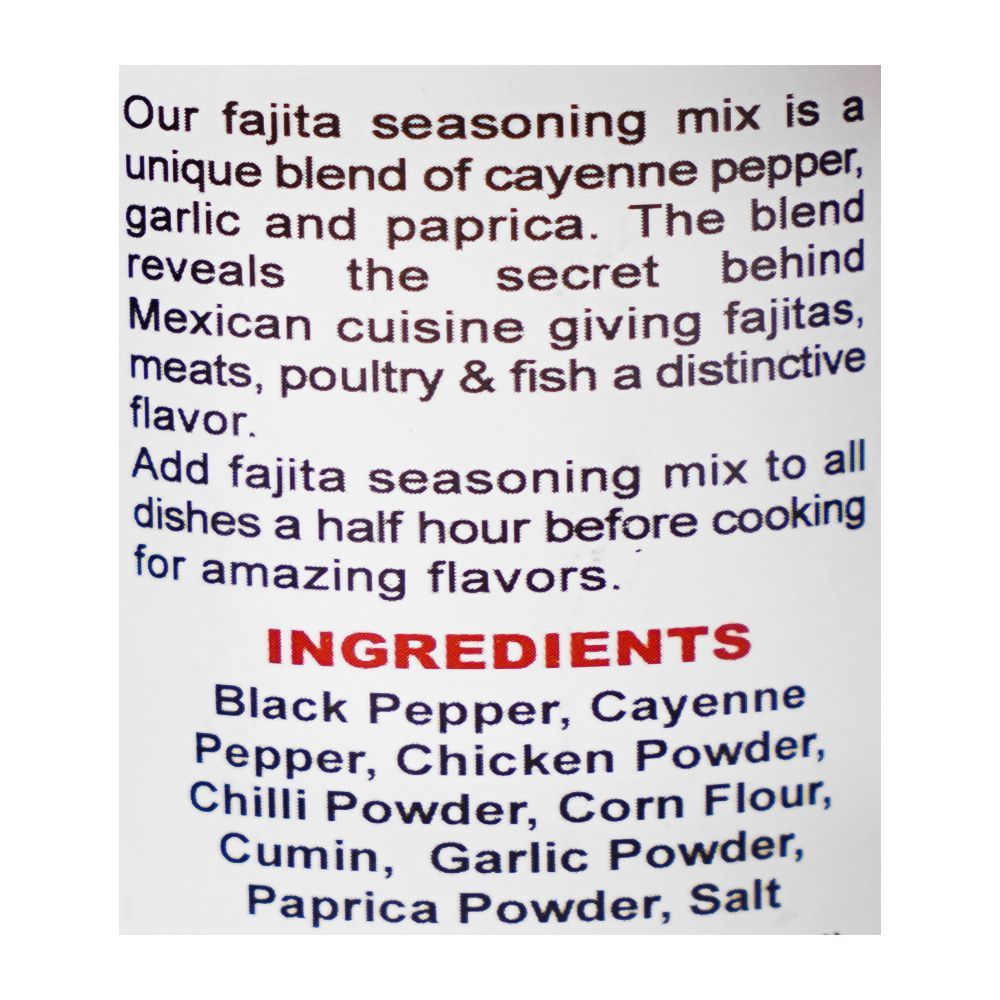 Italiano Fajita Seasoning Mix, 86g - Image 3