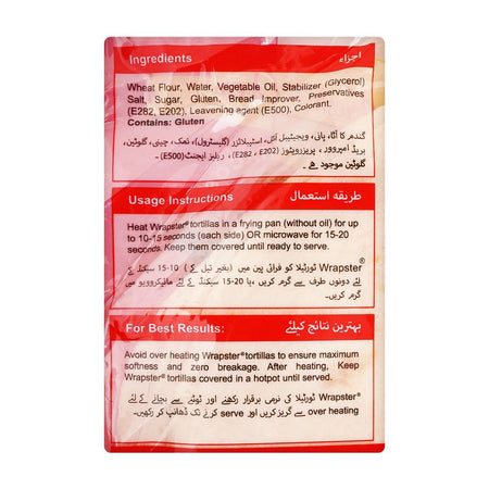 Wrapster Flour Tortillas Regular, 8-Pack - Image 5
