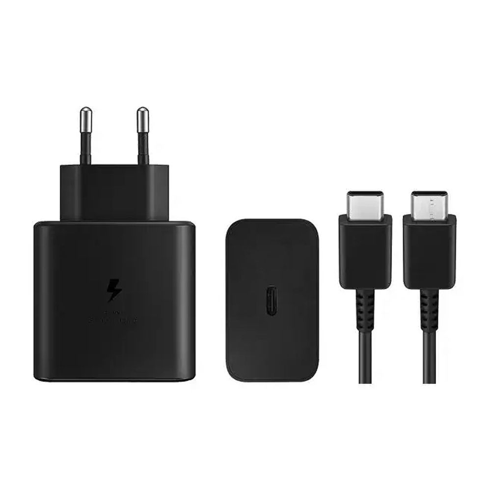 Samsung 45W Power Adapter (2-Pin) Wall Charger with 1.8M USB-C Fast Charging Cable - Main Image