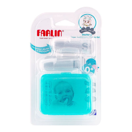 Farlin Docter J. Finger Toothbrushes Parents Set, BB-41001 - Image 2