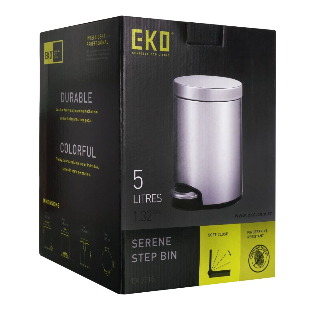 EKO Dustbin EK-9215, 5 Liters - Image 4