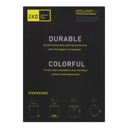 EKO Dustbin EK-9215, 5 Liters - Image 6