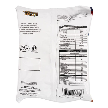 Kolson Cheese Balls, Original Cheese Flavor, 13g - Image 3