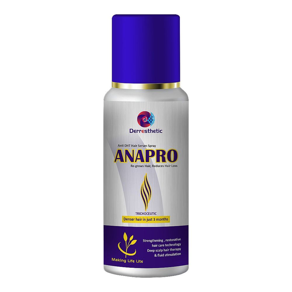 Anapro Anti DHT Hair Serum Spray, Re-grows Hair & Reduces Hair Loss, 50ml - Main Image