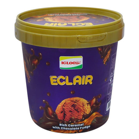 Igloo Eclair Ice Cream Tub, 850ml - Main Image