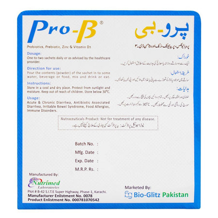 Pro-B Sachets, 10-Pack - Image 2