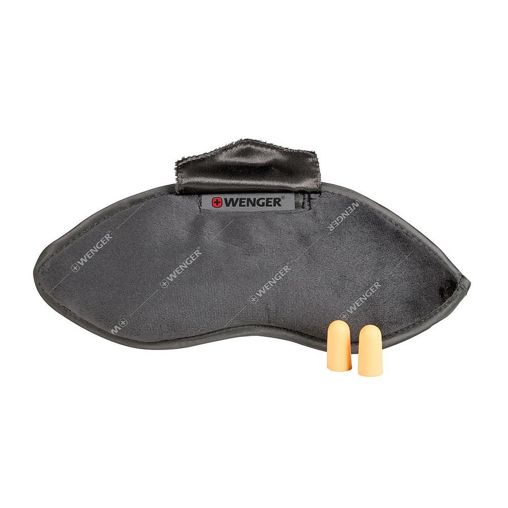 Wenger Eyemask And Earplugs, Black, 611886 - Image 3