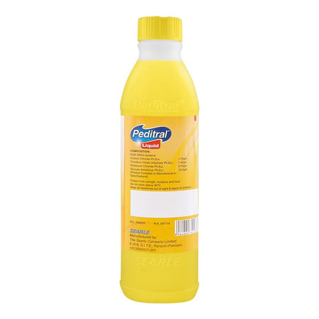Searle Peditral Liquid Banana Oral Rehydration Solution, 500ml - Image 2