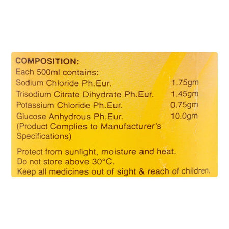 Searle Peditral Liquid Banana Oral Rehydration Solution, 500ml - Image 4