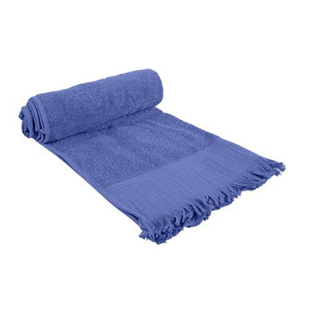 Indus Towel 100% Cotton Ring Hand Towel, 50x90, Blue - Main Image