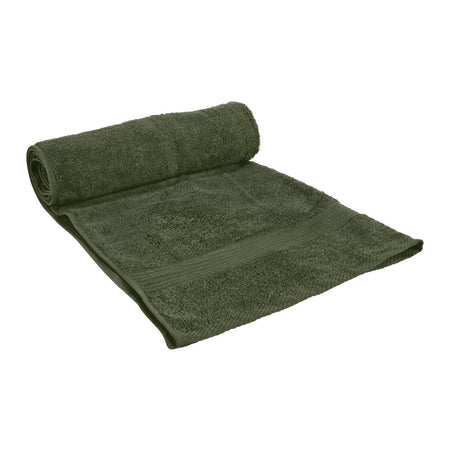 Indus Towel 100% Cotton Ring Bath Towel, 70x140, Green - Main Image