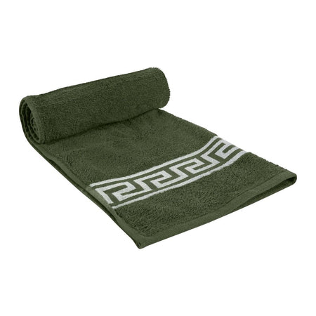 Indus Towel 100% Cotton Ring Bath Sheet, 90x150, Green - Main Image