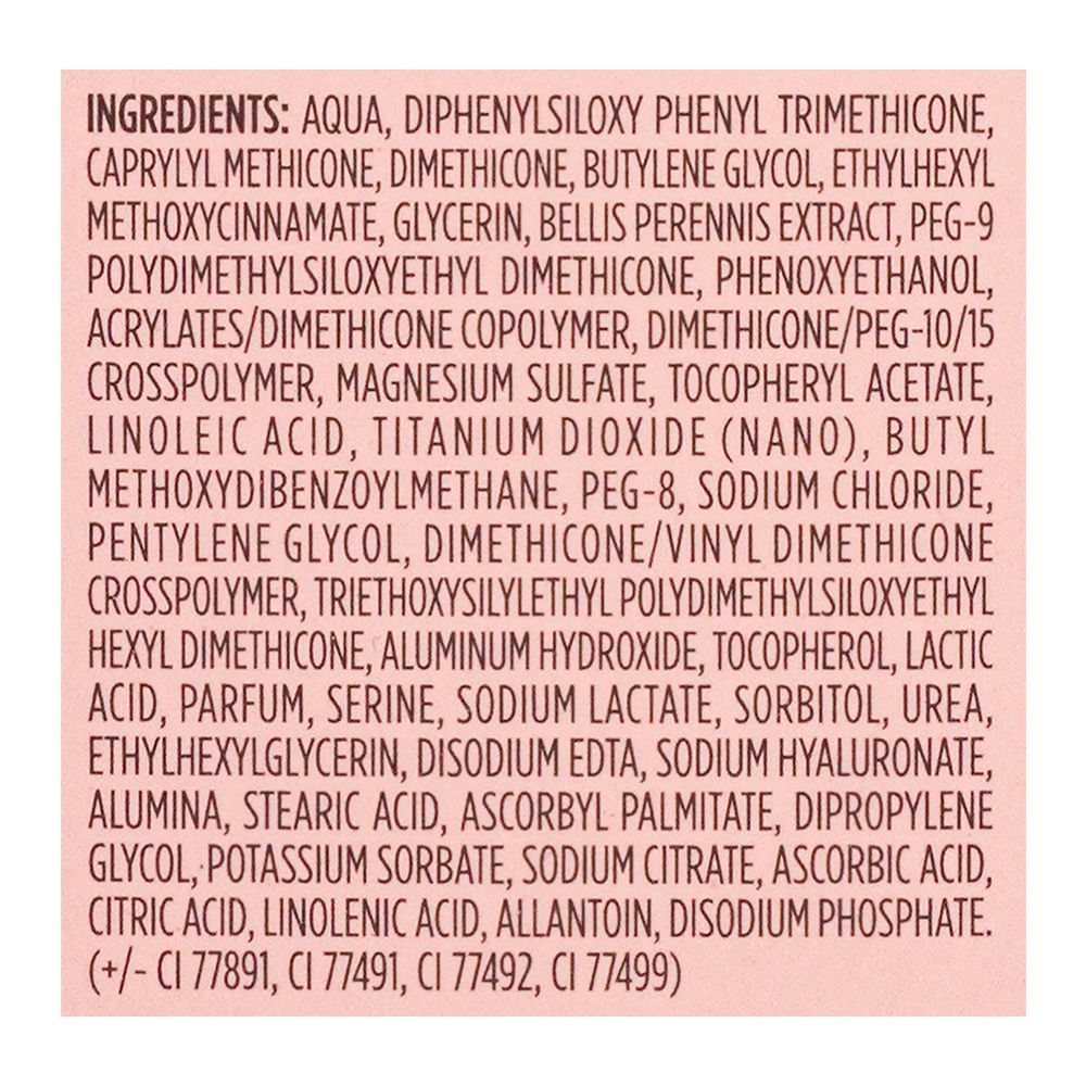 Golden Rose Nude Look Radiant Tinted Moisturiser Hydrating Skin Tint, SPF25, 01, Fair Tint - Image 4