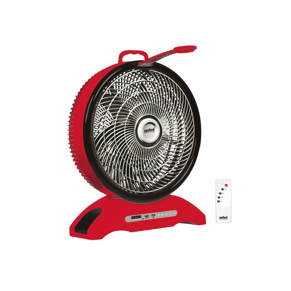 Sanford Rechargeable Table Fan, 14 Inches, 40W, SF-918RTF - Main Image