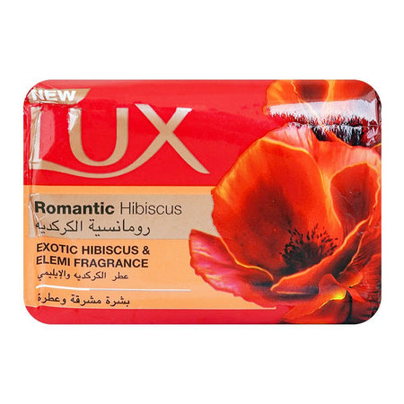 Lux Romantic Hibiscus Bar Soap With Exotic Hibiscus & Elemi Fragrance, 170g - Main Image
