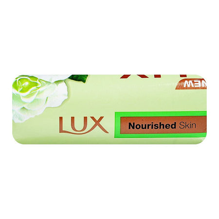 Lux Gardenia Bar Soap With Vitamin C+E, Glycerin, For Nourished Skin, 170g - Image 2
