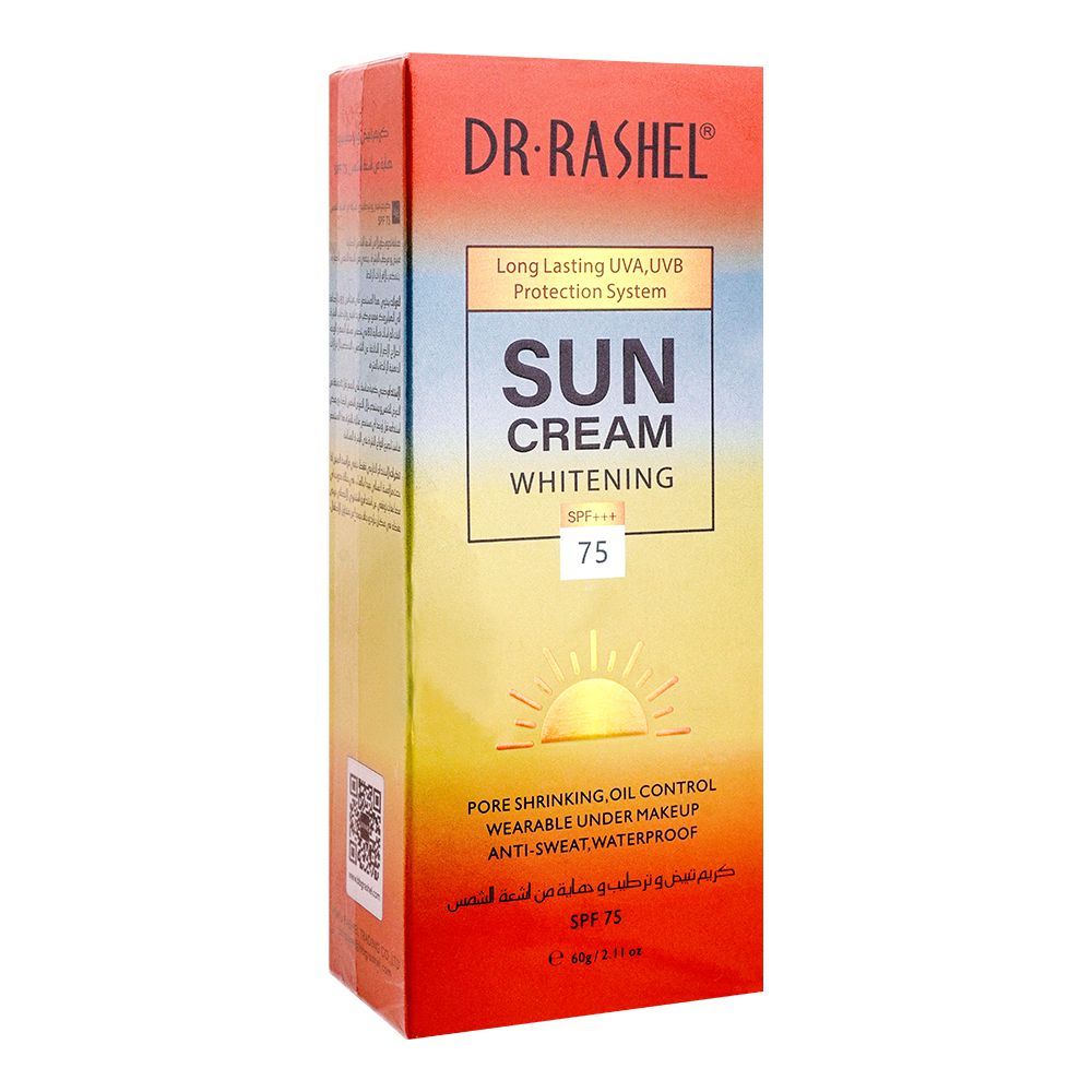 Dr. Rashel Sun Cream Whitening SPF 75, 60g - Image 4