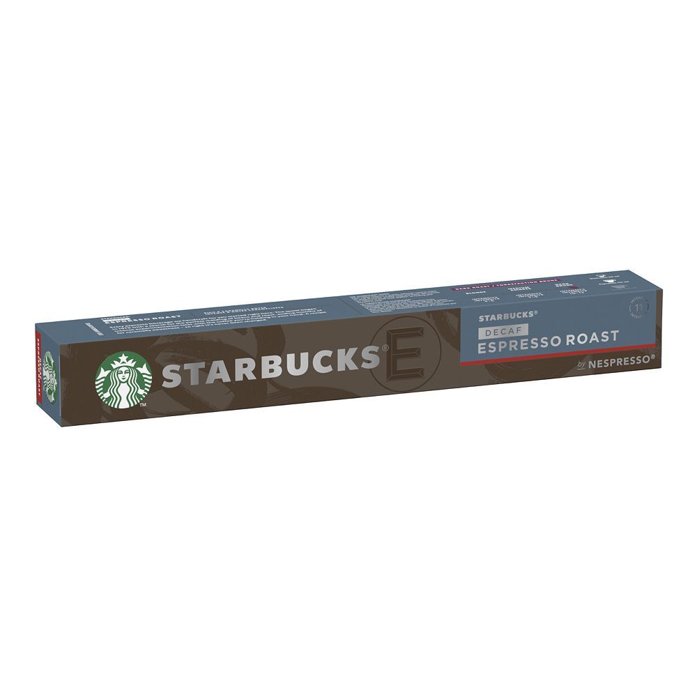 Starbucks Decaf Espresso Roast, Nespresso Coffee Pods, 57g, 10-Pack - Main Image