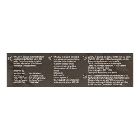 Starbucks Decaf Espresso Roast, Nespresso Coffee Pods, 57g, 10-Pack - Image 5