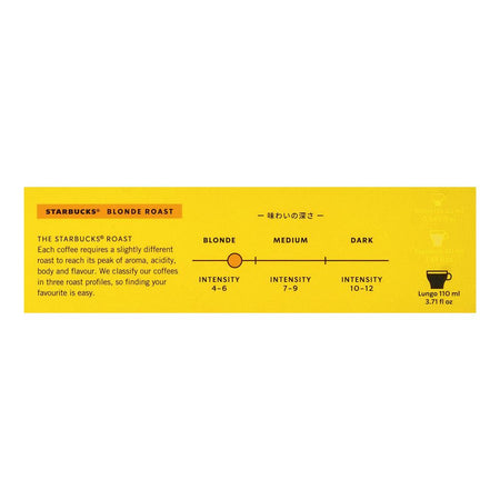 Starbucks Sunny Day Blend Lungo Coffee Pods, 56g, 10-Pack - Image 8