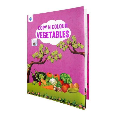 Copy N Colour Vegetables, Book - Main Image