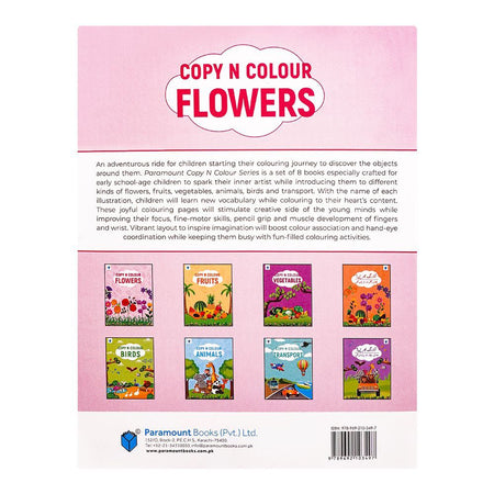 Copy N Colour Flower, Book - Image 2