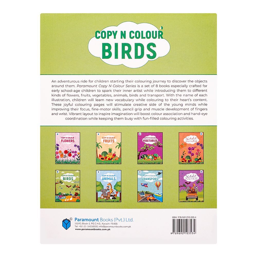 Copy N Colour Birds, Book - Image 2