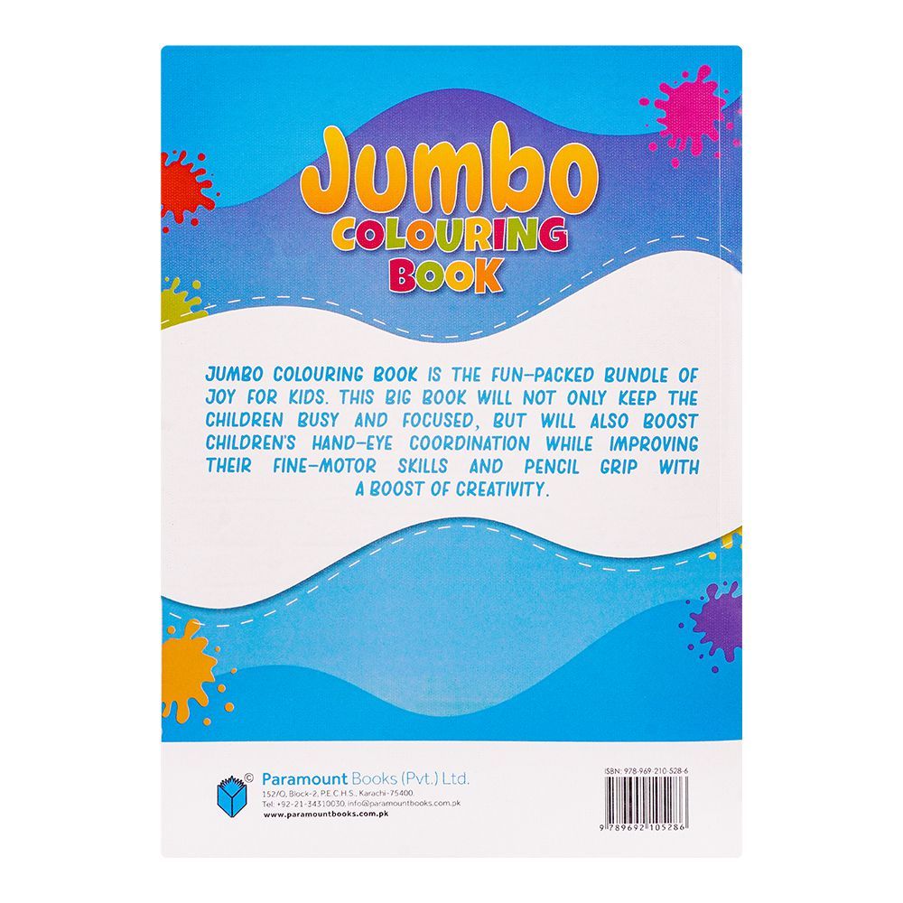 Jumbo Colouring, Book - Image 2
