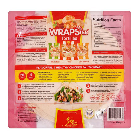Wrapster Flour Tortillas Regular, 5-Pack - Image 2