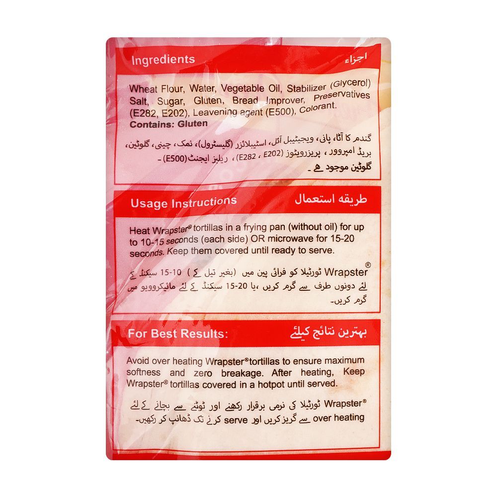 Wrapster Flour Tortillas Regular, 5-Pack - Image 5