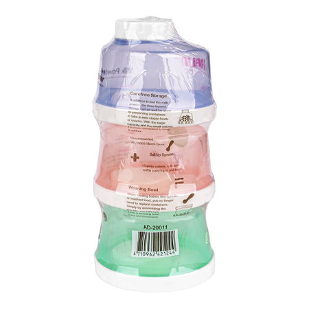 Farlin Milk Powder Container, 3-Pack, AD-20011 - Image 3
