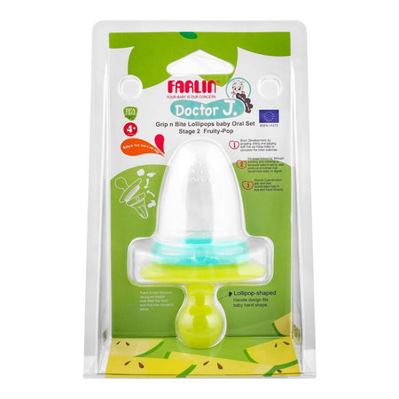 Farlin Doctor J. Grip N Bite Lollipops Baby Oral Set, BBC-003-B - Main Image