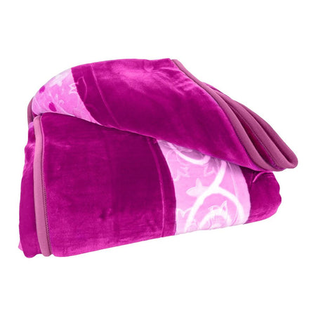Twilight Empire Double Bed Blanket, Purple - Main Image