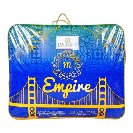 Twilight Empire Double Bed Blanket, Purple - Image 3