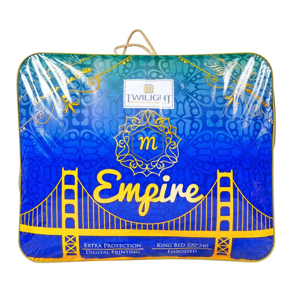 Twilight Empire Double Bed Blanket, Purple - Image 3