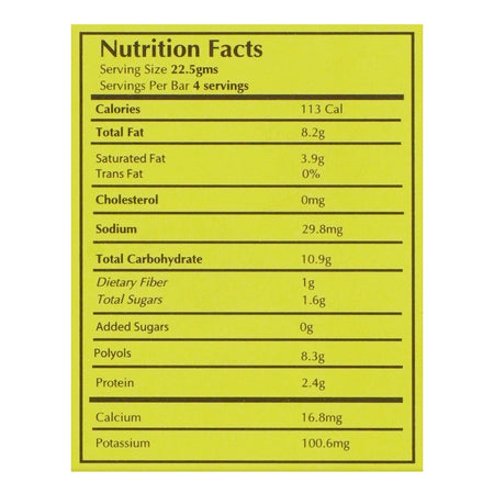 Lals Chocolate 56% Cocoa Almond Milk Gluten Free, 90g - Image 3